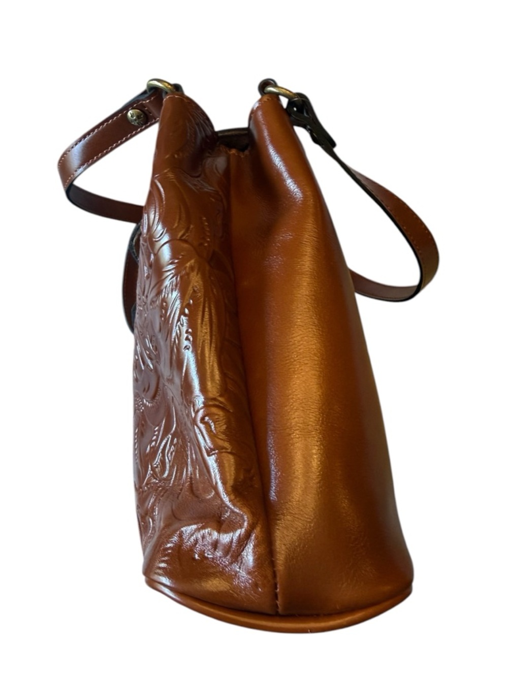 Patricia Nash NEW Women's LARONE Shoulder Bag Leather Florence $269 Western Boho - Picture 3 of 15